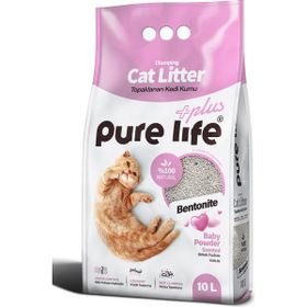 Purelife Plus Bebek Pudralı 10 L Kedi Kumu