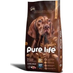 Purelife Plus Kuzu Etli Yüksek Enerji Yetişkin 15 kg Köpek Maması