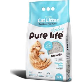 Purelife Plus Marsilya Sabunlu 10 lt Kedi Kumu