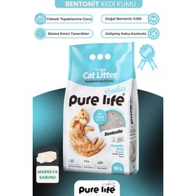 Purelife Plus Marsilya Sabunlu 10 lt Kedi Kumu