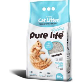 Purelife Plus Marsilya Sabunlu 10 lt Kedi Kumu