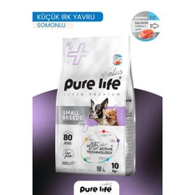 Purelife Plus Somonlu Küçük Irk 10 kg Yetişkin Kuru Köpek Maması
