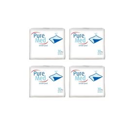 PureMed 60x90 30'lu Alt Bezi 4 Paket Yatak koruyucu