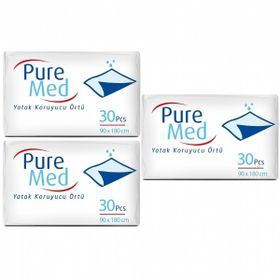 PureMed 90x180 cm 90 Adet Yatak Koruyucu Örtü