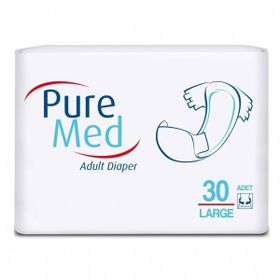 PureMed Bel Bantlı L 30 Adet Hasta Bezi