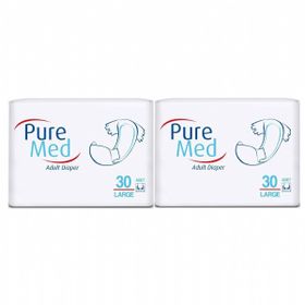 PureMed Bel Bantlı L 60 Adet Hasta Bezi