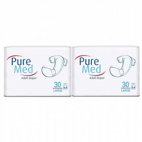 PureMed Bel Bantlı L 60 Adet Hasta Bezi