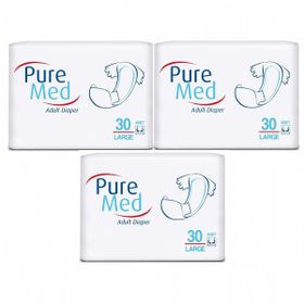 PureMed Bel Bantlı L 90 Adet Hasta Bezi