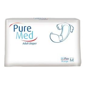 PureMed Bel Bantlı Tekstil Yüzey Extra Large 30 Adet Hasta Bezi