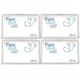 PureMed Bel Bantlı XL 120 Adet Hasta Bezi