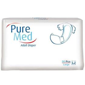 PureMed Belbantlı 30 Adet Large Yetişkin Hasta Bezi