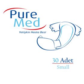 PureMed Belbantlı 30 Adet Small Yetişkin Hasta Bezi