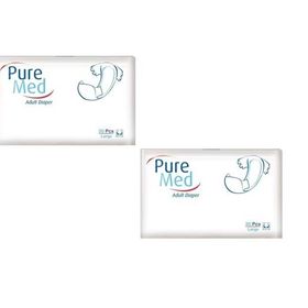 PureMed Belbantlı Yetişkin Large Büyük Boy 60 Adet Hasta Bezi