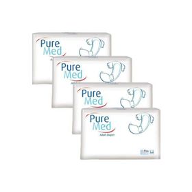 PureMed Tekstil Yüzey Medium 120 Adet Yetişkin Hasta Bezi