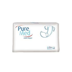 PureMed Tekstil Yüzey Medium 30 Adet Yetişkin Hasta Bezi