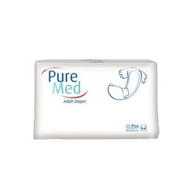 PureMed Tekstil Yüzey Medium 30 Adet Yetişkin Hasta Bezi