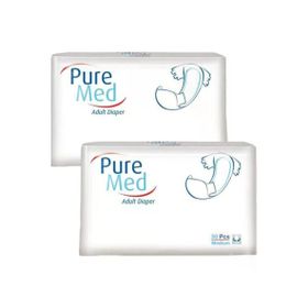 PureMed Tekstil Yüzey Medium 60 Adet Yetişkin Hasta Bezi