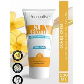 Purenative 100 ml Yüksek Koruyucu Güneş Kremi