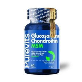 Purevits Glucosamine Chondroitin MSM Boswellia Hyaluronic Acid 60 Tablet