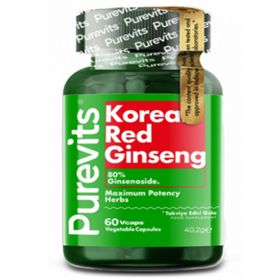 Purevits Korean Red Ginseng 60 Kapsül