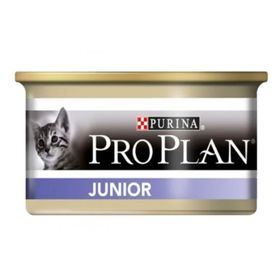 Purina 12x85 gr Junior Tavuklu Yavru Kedi Konservesi