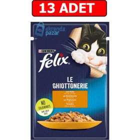 Purina 13x85 gr Felix Tavuklu Yaş Kedi Maması