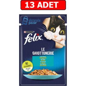 Purina 13x85 gr Felix Ton Balıklı Yaş Kedi Maması