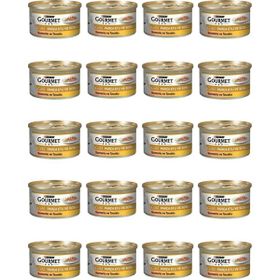 Purina 24x85 gr Gourmet Gold Somonlu Tavuklu Kedi Konservesi