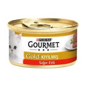 Purina 2x85 gr Gourmet Gold Kıyılmış Sığır Eti Kedi Maması