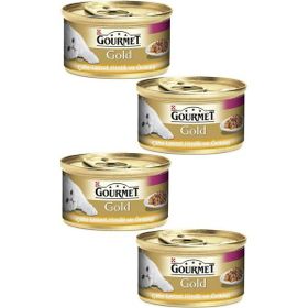 Purina 40x85 gr Gourmet Gold Hindili Ördekli Kedi Konserve