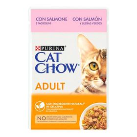 Purina 85 gr Cat Chow Somonlu Yetişkin Yaş Kedi Maması
