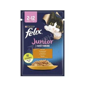 Purina Felix Junior 85 gr Tavuk Yavru Kedi Yaş Maması