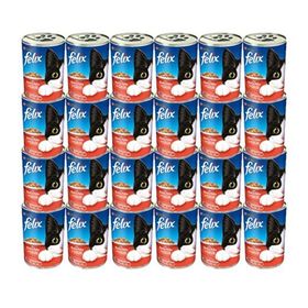 Purina Felix Sığır Etli ve Tavuklu 24x400 gr Kedi Konserve