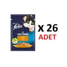 Purina Felix Tavuk Etli 26x85 Gr Yaş Kedi Maması