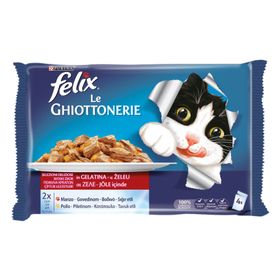 Purina Felix Ton Balıklı 4x100 gr Yetişkin Kedi Konserve