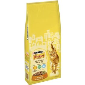 Purina Friskies Kümes Hayvanlı 15 kg Tam Kuru Kedi Maması