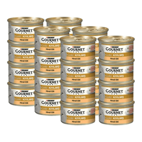Purina Gourmet Gold Kıyılmış Hindi Etli 85 gr 24 Adet Kedi Konservesi