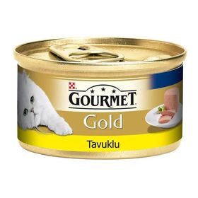 Purina Gourmet Gold Kıyılmış Tavuklu 24x85 gr Yaş Kedi Maması
