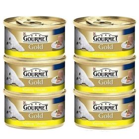 Purina Gourmet Gold Kıyılmış Tavuklu 6x85 gr Yaş Kedi Maması