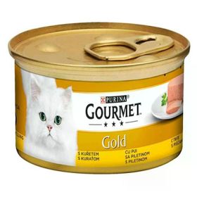 Purina Gourmet Gold Kıyılmış Tavuklu 85 gr Kedi Konservesi