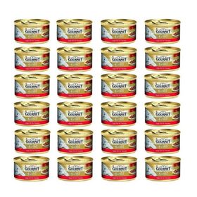 Purina Gourmet Gold Parça Etli Sığır Etli 24x85 gr Yaş Kedi Konservesi