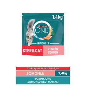 Purina One 1.4 kg Somonlu Kısırlaştırılmış Kedi Maması