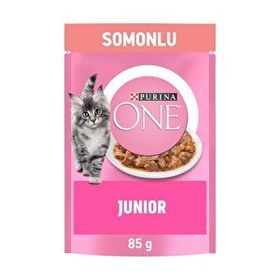 Purina One 85 gr Somonlu Yavru Kedi Yaş Maması