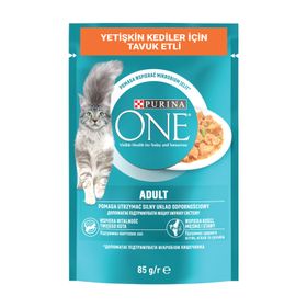 Purina One 85 gr Yetişkin Tavuklu Yaş Kedi Maması