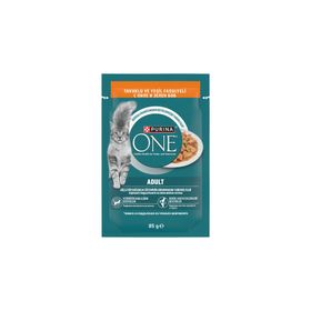 Purina One 85 gr Yetişkin Tavuklu Yaş Kedi Maması