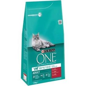 Purina One Bifensis 1.5 kg Yetişkin Kediler için Sığır Etli Tam Kuru Kedi Maması
