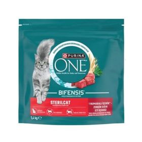 Purina One Bifensis Sığır Etli Kısırlaştırılmış 1.4 kg Kedi Maması