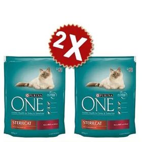 Purina One Kısırlaştırılmış Sığır Etli 2x800 gr Kuru Kedi Maması