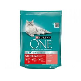 Purina One Kısırlaştırılmış Somonlu 2x800 gr Kuru Kedi Mama