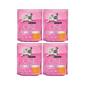 Purina One One Junior Tavuklu Yavru 4x800 gr Kedi Maması
